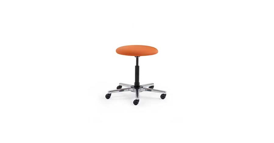 Gesunder Hocker orange von Moizi